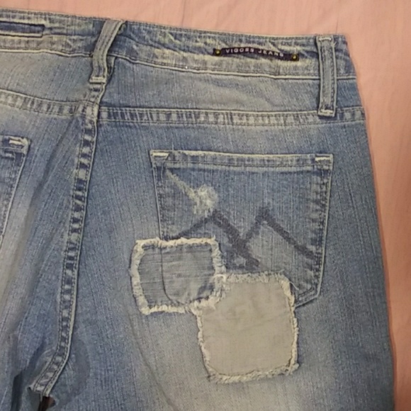 Vigoss Women Wash Blue Jeans Sz 11 - Picture 6 of 8